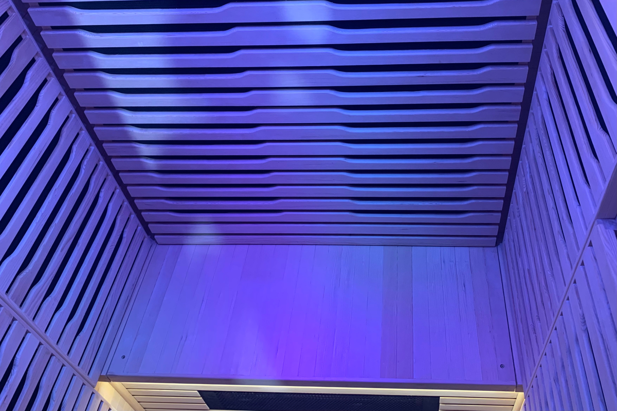 Blisspod Helsinki 2-Person Full Spectrum Infrared Sauna with Red Light