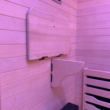 Blisspod Helsinki 2-Person Full Spectrum Infrared Sauna with Red Light