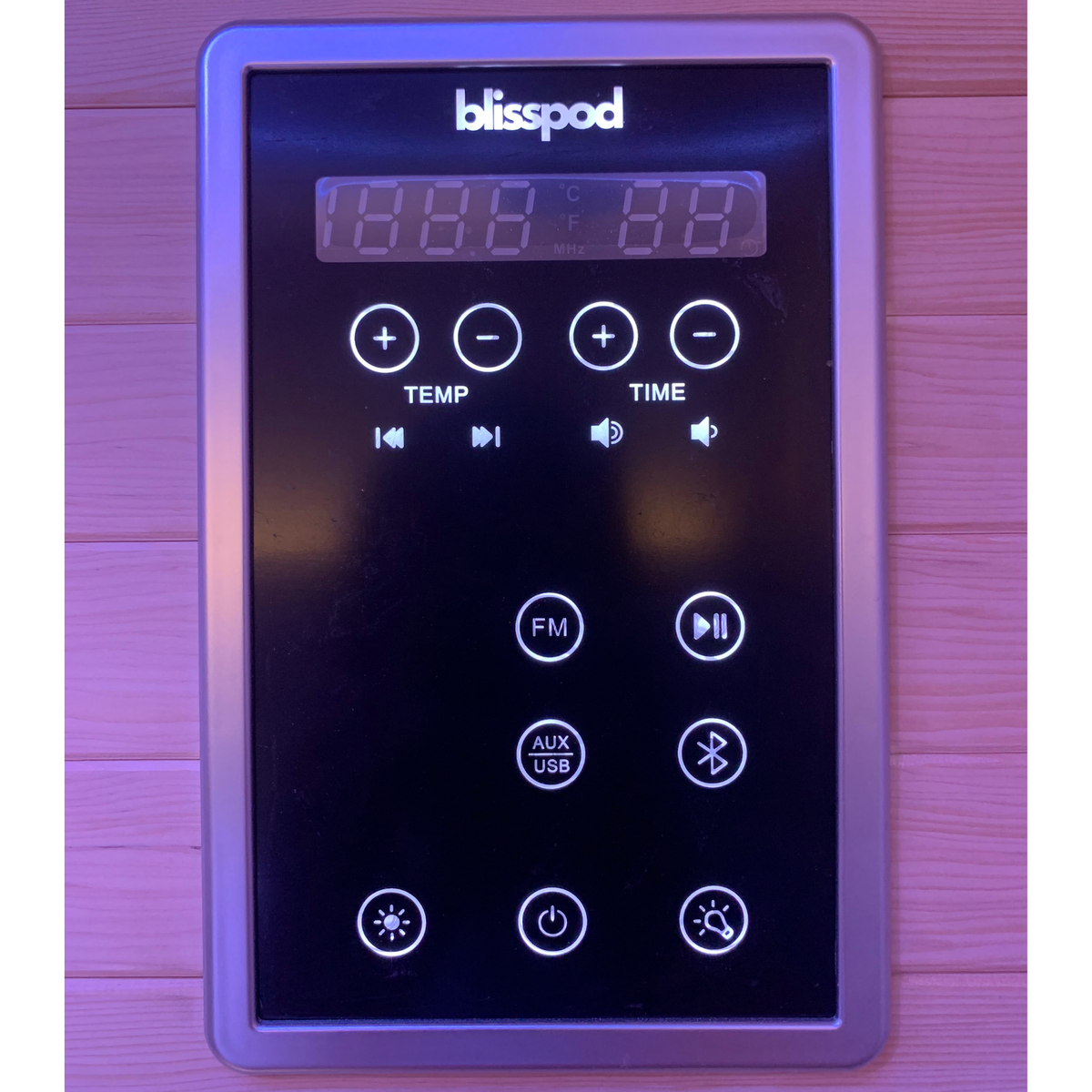 Blisspod Helsinki 2-Person Full Spectrum Infrared Sauna with Red Light
