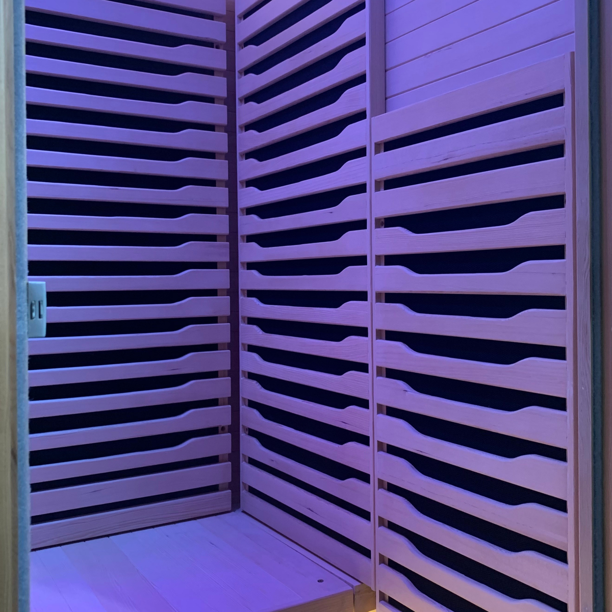 Blisspod Helsinki 2-Person Full Spectrum Infrared Sauna with Red Light