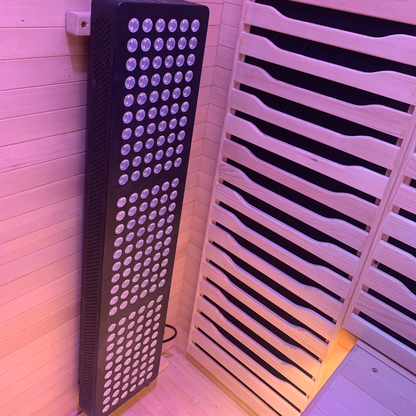 Blisspod Helsinki 2-Person Full Spectrum Infrared Sauna with Red Light