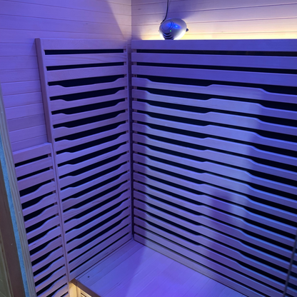 Blisspod Helsinki 2-Person Full Spectrum Infrared Sauna with Red Light