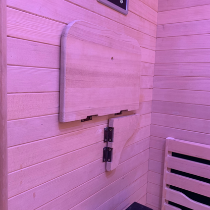 Blisspod Helsinki 2-Person Full Spectrum Infrared Sauna with Red Light