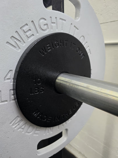 Cast Iron Machined Olympic Weight Plate Sets – 175 lb, 265 lb & 355 lb
