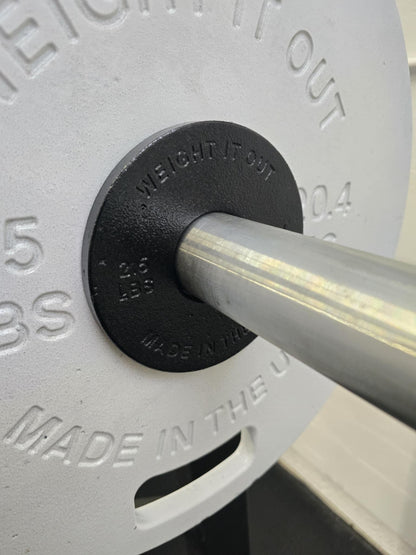 Cast Iron Machined Olympic Weight Plate Sets – 175 lb, 265 lb & 355 lb