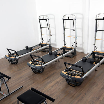 Peak Pilates Peak PilateSystem® Deluxe Bundle – 3-in-1 Reformer, Tower &amp; Mat System