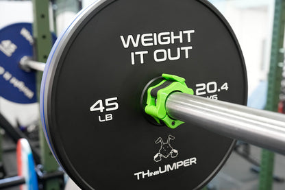 'Thumper' Thin Bumper Weight Plate Pairs – Ultra-Thin Polyurethane Olympic Plates