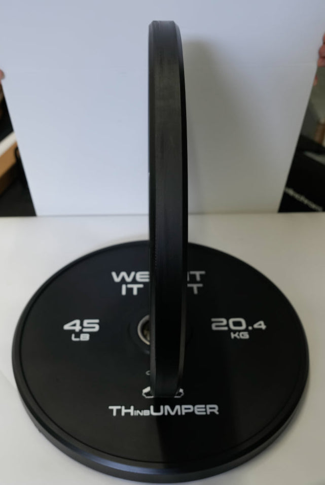 'Thumper' Thin Bumper Weight Plate Pairs – Ultra-Thin Polyurethane Olympic Plates