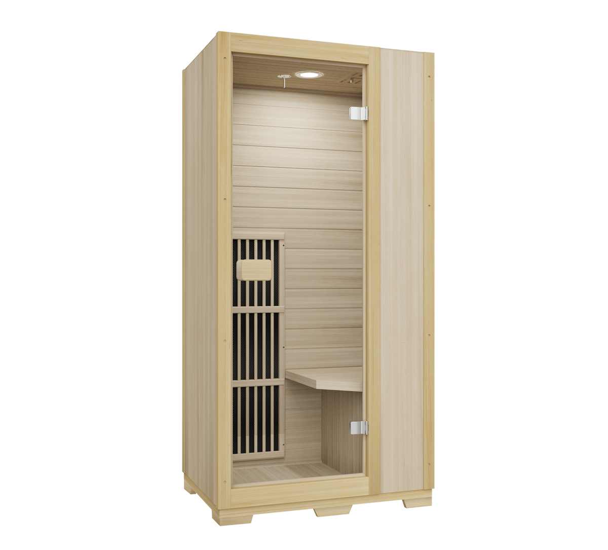 Blisspod Vienna 1-Person Far Infrared Sauna – Low EMF, Hemlock
