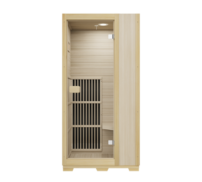 Blisspod Vienna 1-Person Far Infrared Sauna – Low EMF, Hemlock