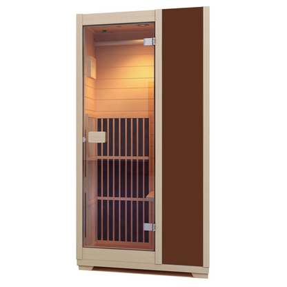 Blisspod Vienna 1-Person Far Infrared Sauna – Low EMF, Hemlock