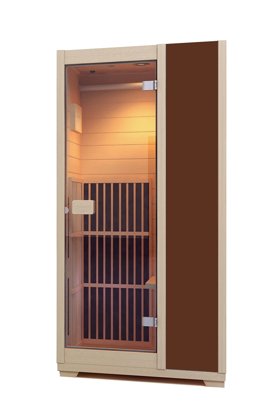 Blisspod Vienna 1-Person Far Infrared Sauna – Low EMF, Hemlock