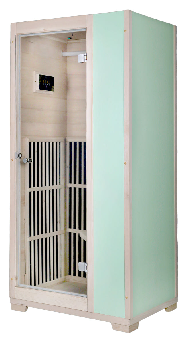 Blisspod Vienna 1-Person Far Infrared Sauna – Low EMF, Hemlock