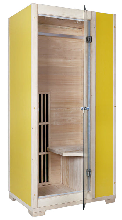 Blisspod Vienna 1-Person Far Infrared Sauna – Low EMF, Hemlock