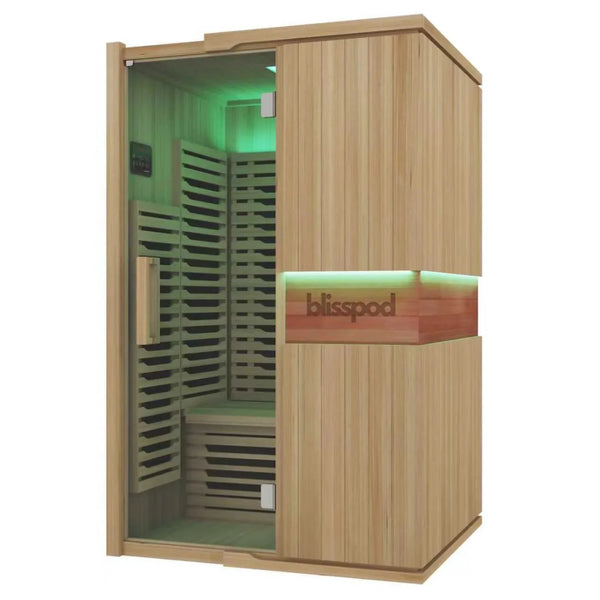 Blisspod Milano 2-Person Full Spectrum Infrared Sauna with Chromotherapy