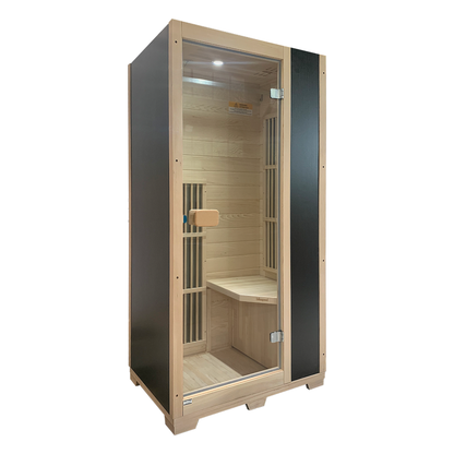 Blisspod Vienna 1-Person Far Infrared Sauna – Low EMF, Hemlock