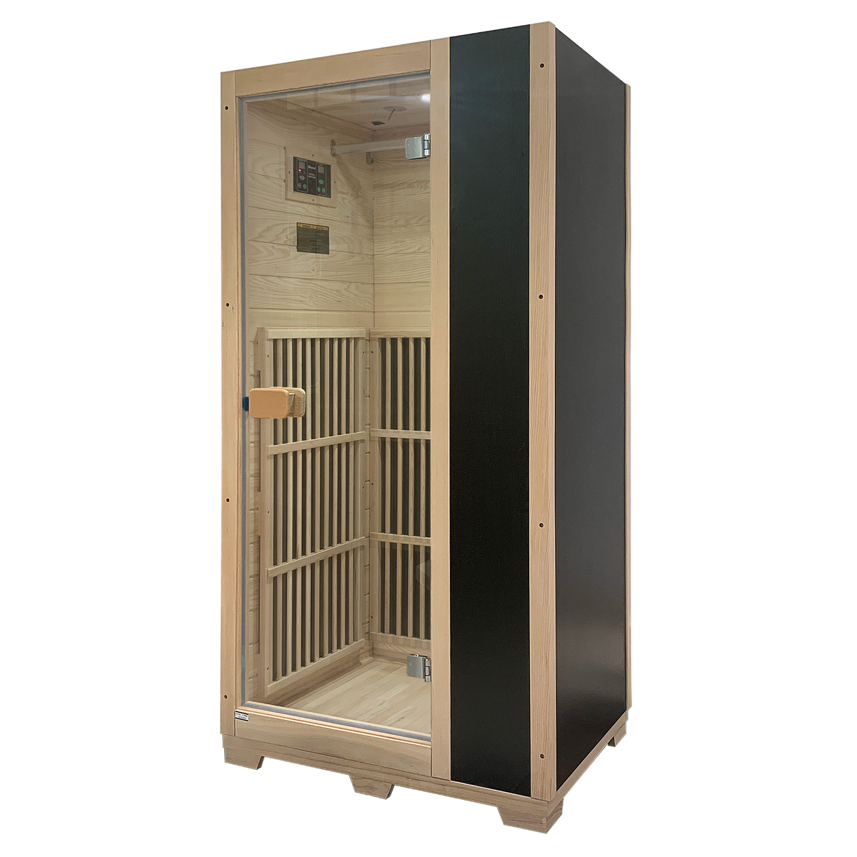 Blisspod Vienna 1-Person Far Infrared Sauna – Low EMF, Hemlock