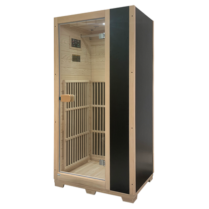Blisspod Vienna 1-Person Far Infrared Sauna – Low EMF, Hemlock