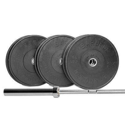 Barbell Standard Olympic Barbell &amp; Weight Set Bundle Builder – Customizable Barbell and Weight Plate Packages for Home &amp; Commercial Gyms