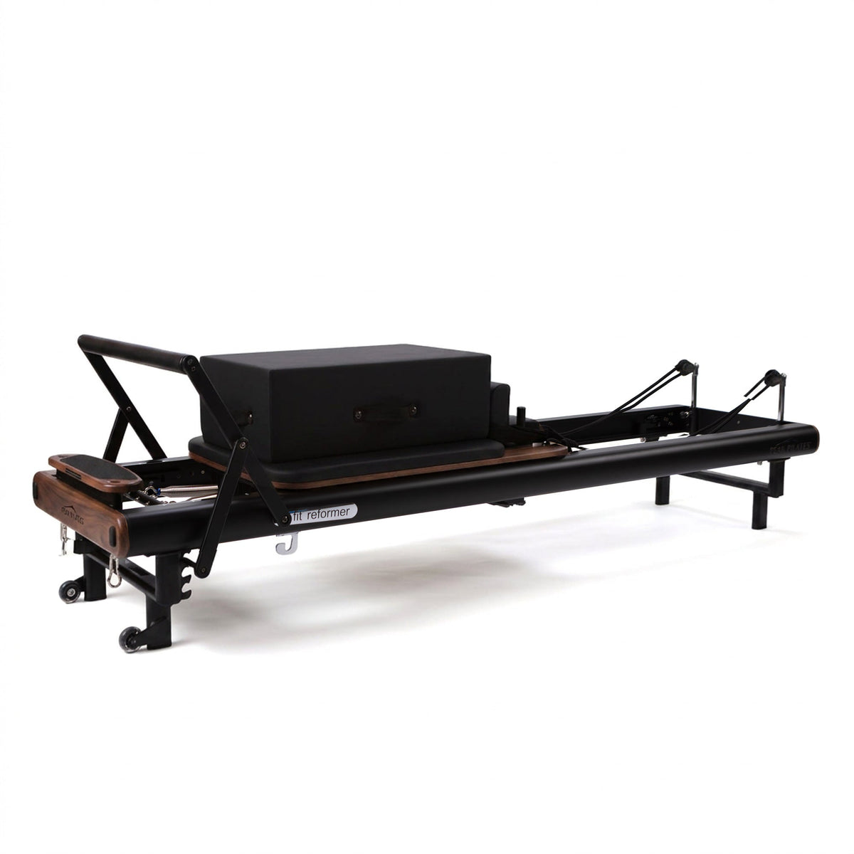 Peak Pilates fit™ Reformer with Long/Short Box – Studio-Height Pilates Reformer