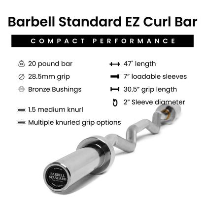 Barbell Standard Specialty Bar &amp; Weight Set Bundle Builder – Custom Olympic Weight Plate Sets with EZ Curl, Hex Trap, Swiss Multigrip and Loadable Dumbbell Bars