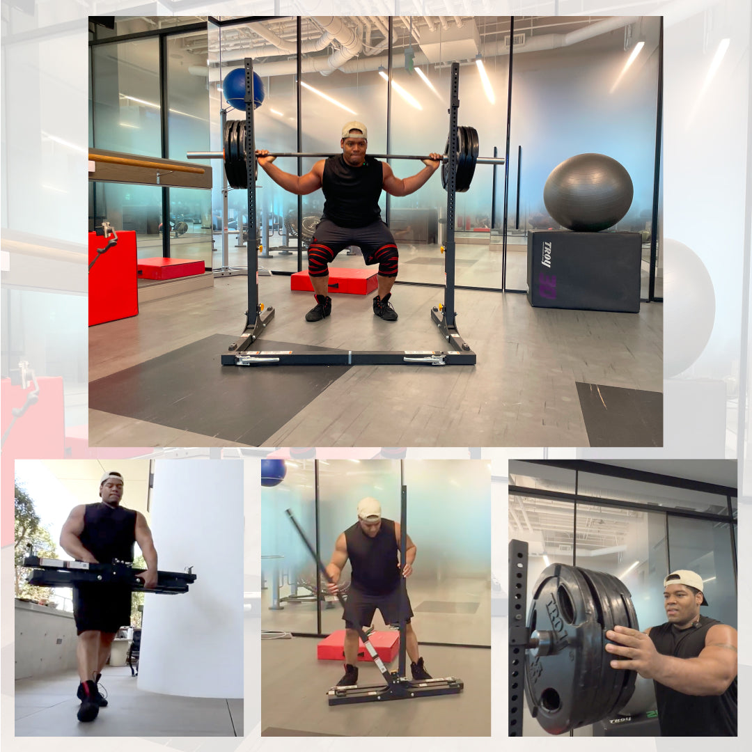 Verse Agile Rack PRO – Portable Folding Squat Rack