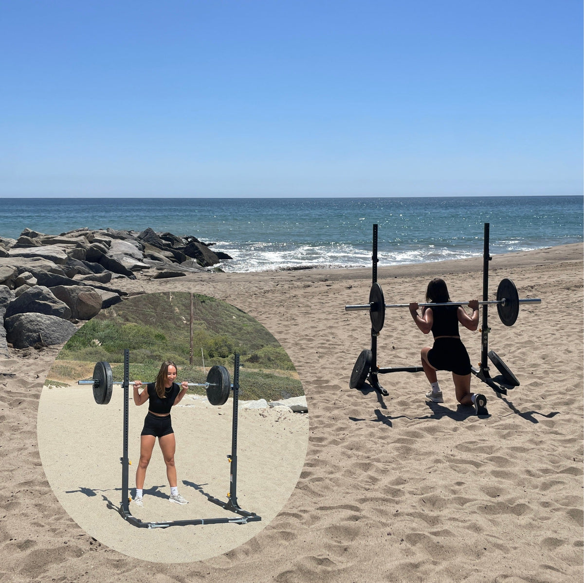 Verse Agile Rack PRO – Portable Folding Squat Rack