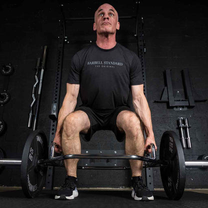 Barbell Standard Olympic Hex Trap Bar – 188,000 PSI Steel Deadlift Bar with Dual Grips and 700 lb Capacity