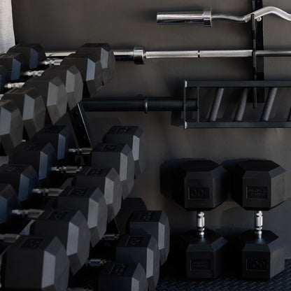 Barbell Standard Three-Tier Dumbbell Rack – 1,200 lb Capacity Commercial Weight Storage Rack