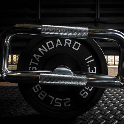 Barbell Standard Olympic Hex Trap Bar Weight Sets – 700 lb Capacity Deadlift Bar with Dual Grips and Weight Plates