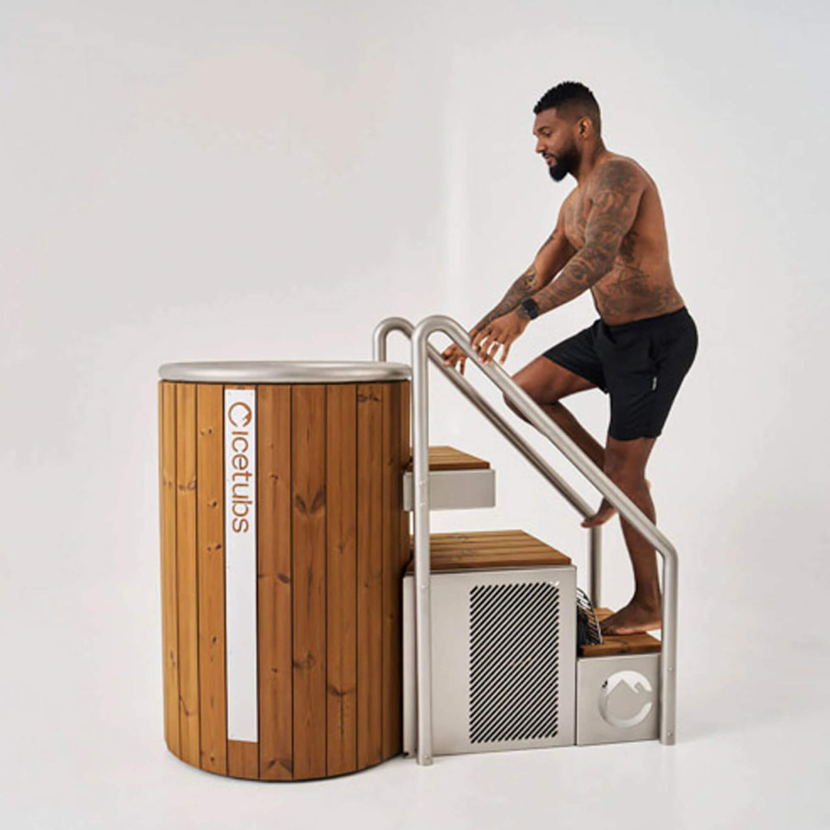 Icetubs IceBarrel Hot & Cold Plunge – Thermowood, 37.4–100.4°F