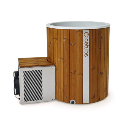 Icetubs IceBarrel XL Hot &amp; Cold Plunge – Thermowood, 37.4–100.4°F