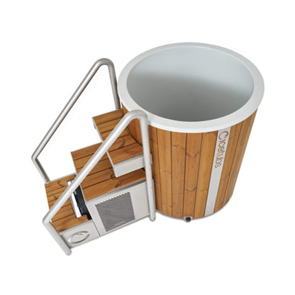 Icetubs IceBarrel XL Hot &amp; Cold Plunge – Thermowood, 37.4–100.4°F
