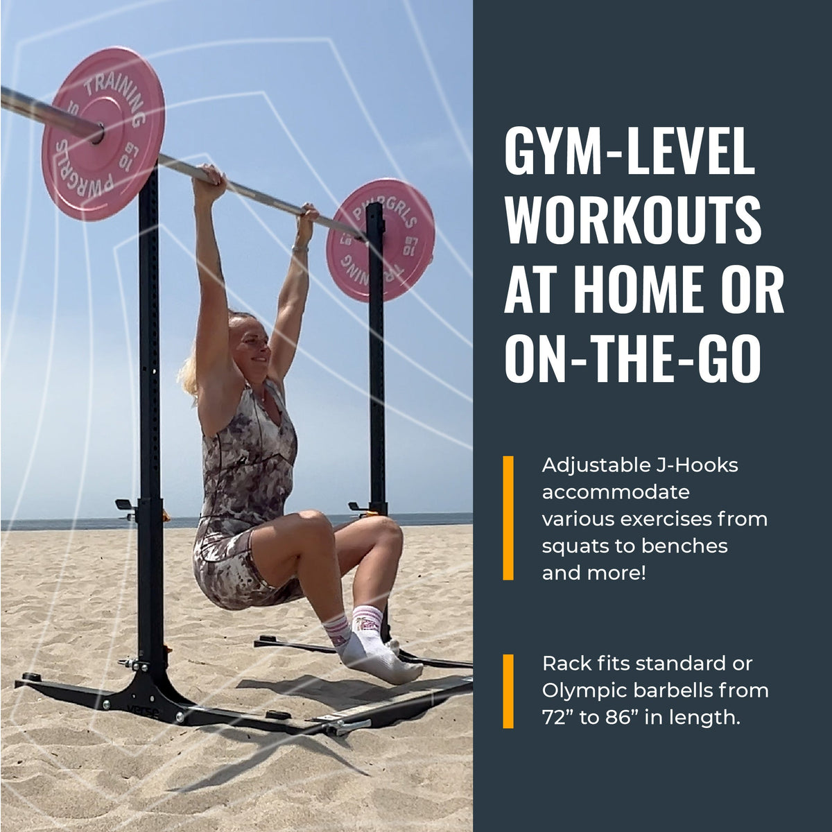 Verse Agile Rack PRO – Portable Folding Squat Rack