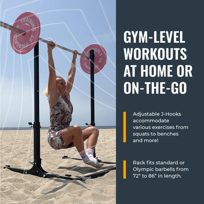 Verse Agile Rack PRO – Portable Folding Squat Rack