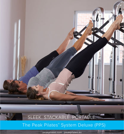 Peak Pilates Peak PilateSystem® Deluxe Bundle – 3-in-1 Reformer, Tower &amp; Mat System