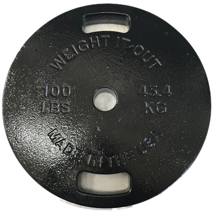 Cast Iron Machined Weight Plate Pairs